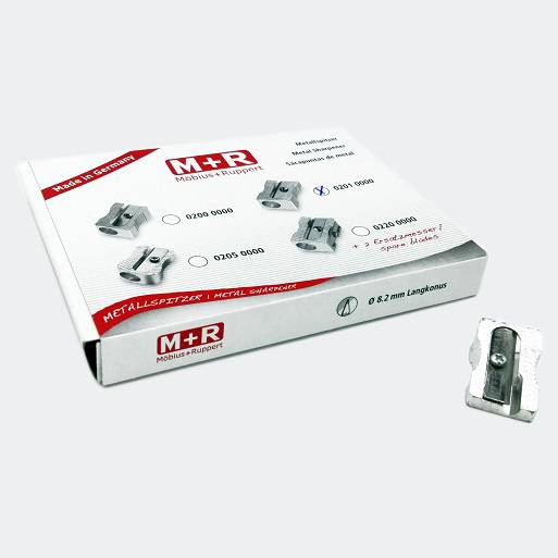 موبيوس + روبرت - براية حديد - خرم واحد - علبة عبوة 20حبة