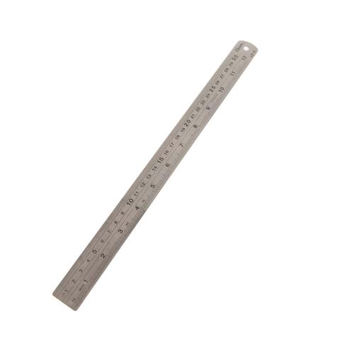 Elson - Steel Ruler, 12 inch, 30 cm