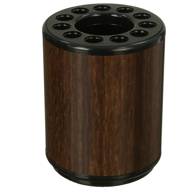 Elson - Round Wooden Pencil Box - 11 Boxes