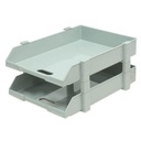 Elson - Office Paper Basket with 2 Shelves - Beige