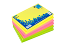 Info Note - sticky notes - colored - 75 * 125 mm, 80 sheets - 6-color tie