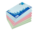 Info Note - sticky notes - pastel colored - 75 * 125 mm, 100 sheets - 6-color tie