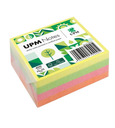 UPM NOTES - ورق ملاحظات لاصق  ملون ( متألق) 400 ورقة  75 *75ملم  ( صديق البيئة ) 