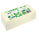 UPM NOTES - Pastel yellow sticky notes 75 * 75 mm (environmentally friendly) - 1200 sheets