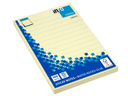 Info Note - Sticky Notes - Yellow Lined 100*150mm 100 Sheets