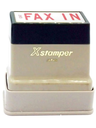 X-Stamper - Inked stamp with the words "Fax Incoming"