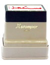 X-Stamper - Inked stamp with the word "Urgent"