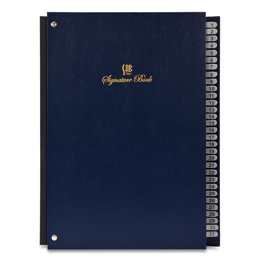 SAAB - Signature Album 31 Parts Vinyl Cover (1-31) - Size F/C - Blue Color