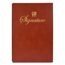 Sub - Signature Album 18 Parts Vinyl Cover - Size F/C - Brown Color