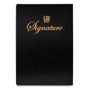 Sub - 18-part signature album, vinyl cover - size F/C - black color