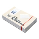 SABB - White, lined, double-sided research cards, pack of 100 cards, size 5*3 inches