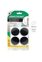Armstrong Furniture Leg Protectors 38mm 2 Sheets Pack of 4 - Black