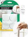 Armstrong Furniture Leg Protectors 38mm 2 Sheets Pack of 4 - White
