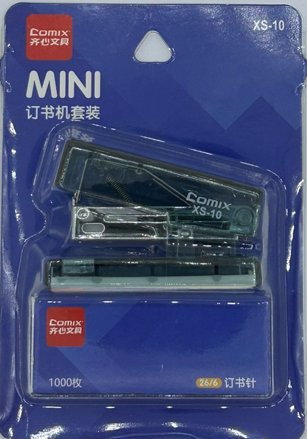 Comex - Stapler and Staples Set - Blue