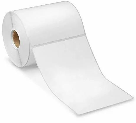 Sub - adhesive thermal barcode roll 100 mm - 500 labels