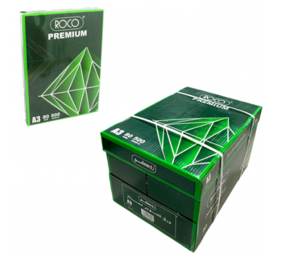 Roco - A3 white copy paper, 500 sheets