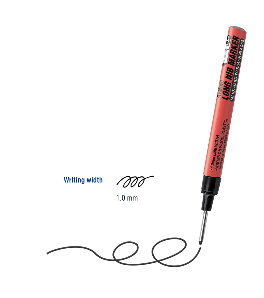 Art Line - Long Tip Marker Pen - Box of 12 Pens