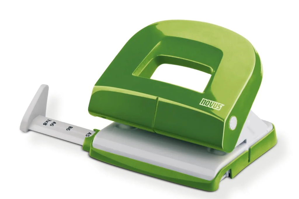 Novus - 16-sheet paper puncher E216 - colored - green