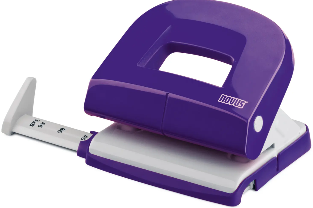 Novus - 16-sheet paper puncher E216 - colored - purple