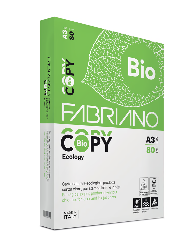 Fabriano - Eco-Friendly White A3 Size Copy Paper - Thobe 500 Sheets