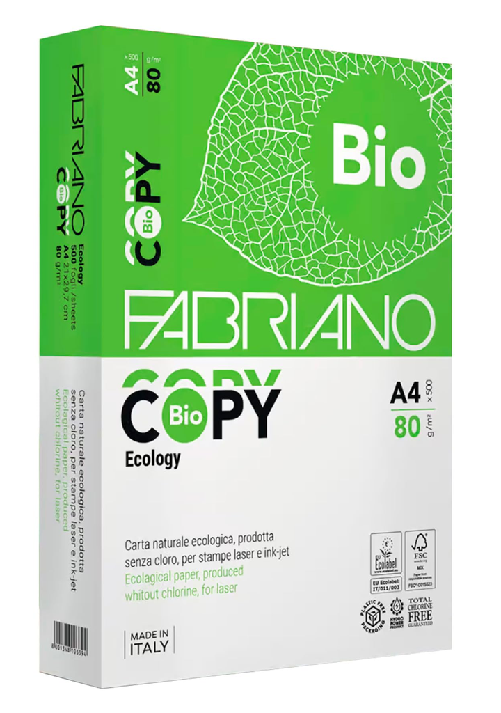 Fabriano - A4 white environmentally friendly copy paper - 500 sheets of paper