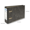 Saab - 8 cm paper file, half 18*28 cm - black color