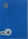 SAP - Small squares wire notebook - 70 gsm - 96 sheets A4 size