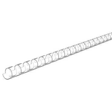 SAP - Snail Binding Binding Rings 21 Rings 16 mm (115 Sheets) Box Pack of 100 Pieces - Clear Color