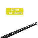 SAP - Snail Binding 21 Rings 12 mm (65 Sheets) Box Pack of 100 Pieces
