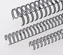SABB - Snail binding wire, 23 rings - 25 mm - box of 50 pieces - black color