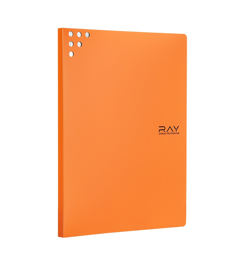 Comex - 20 Pocket File Folder, A4 Size - Orange