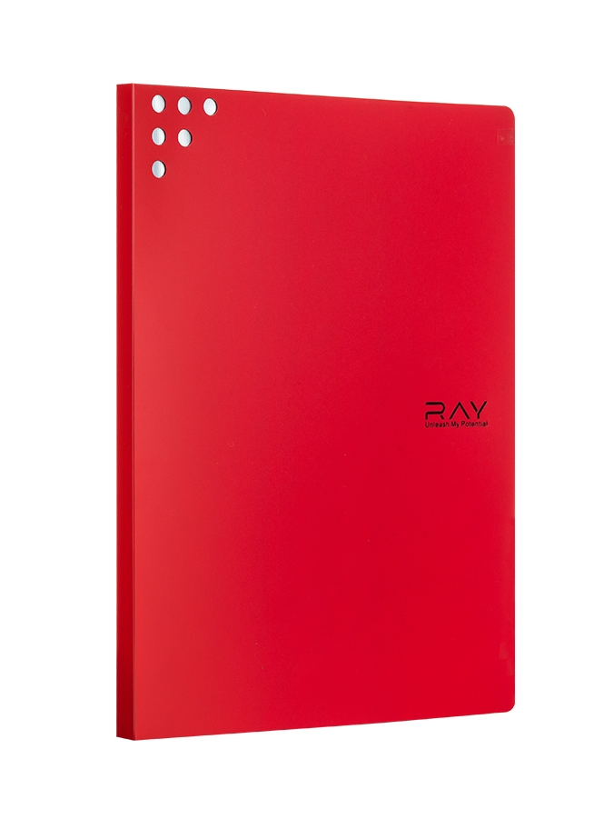 Comex - 20 Pocket File Folder, A4 Size - Red
