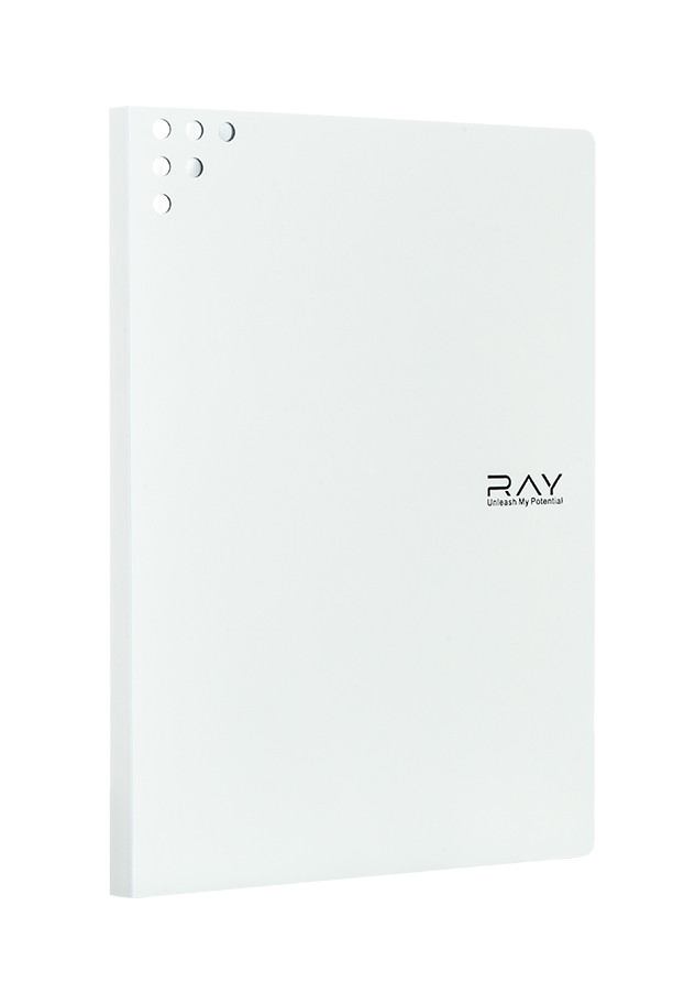 Comex - 20 Pocket File Folder, A4 Size - White