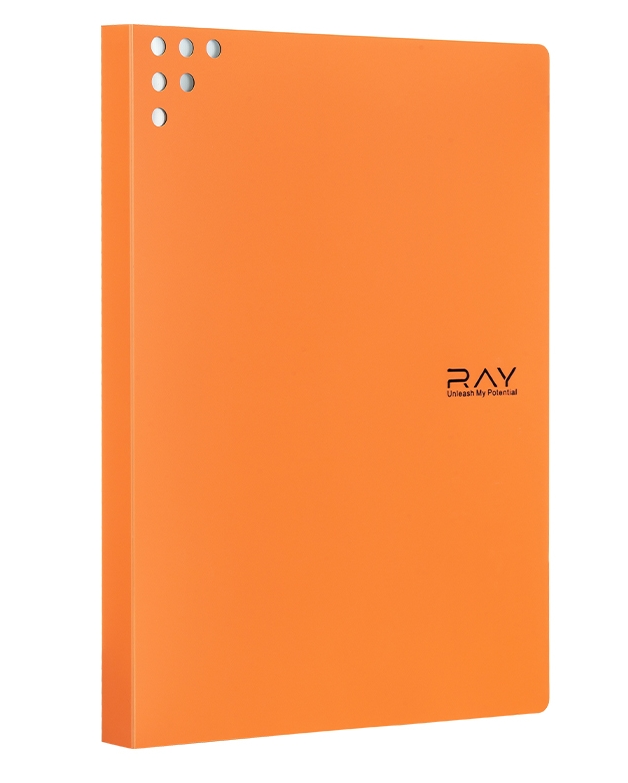 Comex - 40-Pocket File Folder, A4 Size - Orange