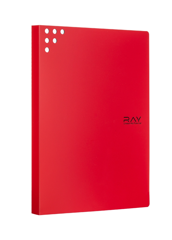 Comex - 40-pocket folder, A4 size - red