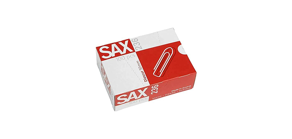 Saks - Large Paper Clips 50mm 236 pcs Pack of 100