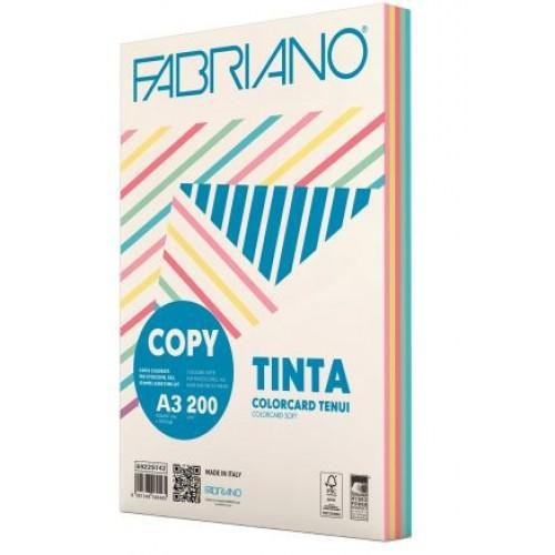 Fabriano - A3 light color copy paper 200 gsm - 100 sheets