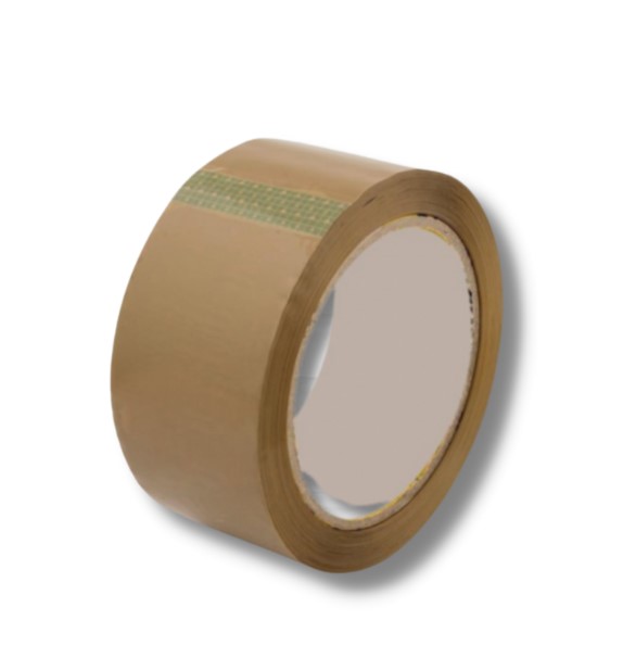 Brown adhesive tape, size 50 mm * 100 meters - pack of 6 pieces