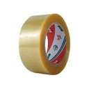 Wide transparent adhesive tape, 50 mm * 100 meters - package of 6 pieces