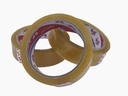 Transparent adhesive tape, size 25 mm * 66 meters - pack of 6 pieces