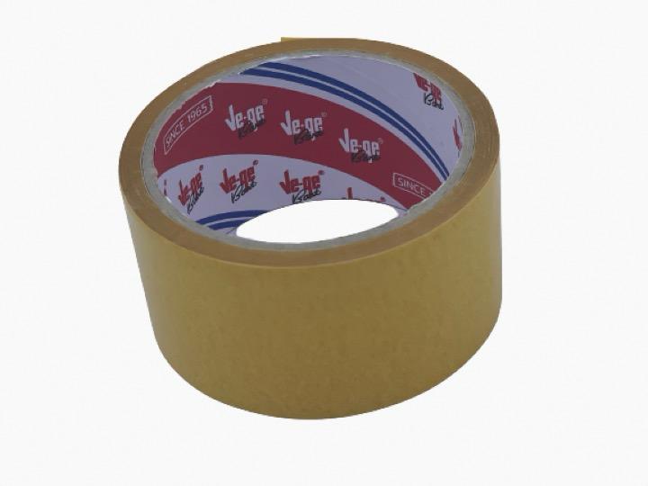 Transparent double-sided tape, size 48 mm * 10 meters - pack of 6 pieces