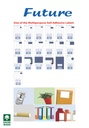 FUTURE - 1 Piece Multi-Purpose Labels White 100 Sheets - A4