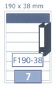 FUTURE - Multi-Purpose Stickers 7 Pieces White Pack of 100 A4 Sheets