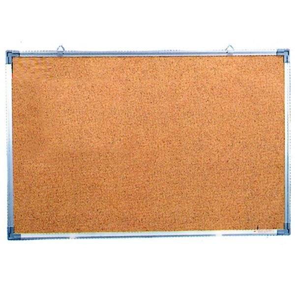 FUTURE - Cork advertising board, one side, aluminum frame, 90*120 cm