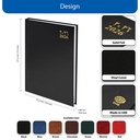 أجندة 2026 ع /ج غلاف قاسي - A5 الوان