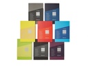 Fabriano - 90g temptation hardcover notebook - lined - 90 sheets - Ecoqua Plus size - A4 - burgundy color