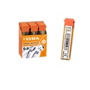 Lyra - 9 mm pencil refills, pack of 12 HB tubes