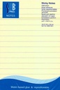 SAP - Sticky Notes - Yellow Lined 100*150mm 100 Sheets