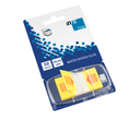 Info Note - transparent sticky note paper, colorful, 25 * 43 mm (sign here) - 50 sticky notes