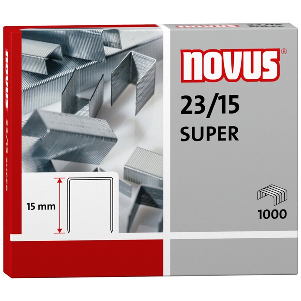 نوفس - دبابيس رقم 23/15 بكت عبوة 1000 دبوس  